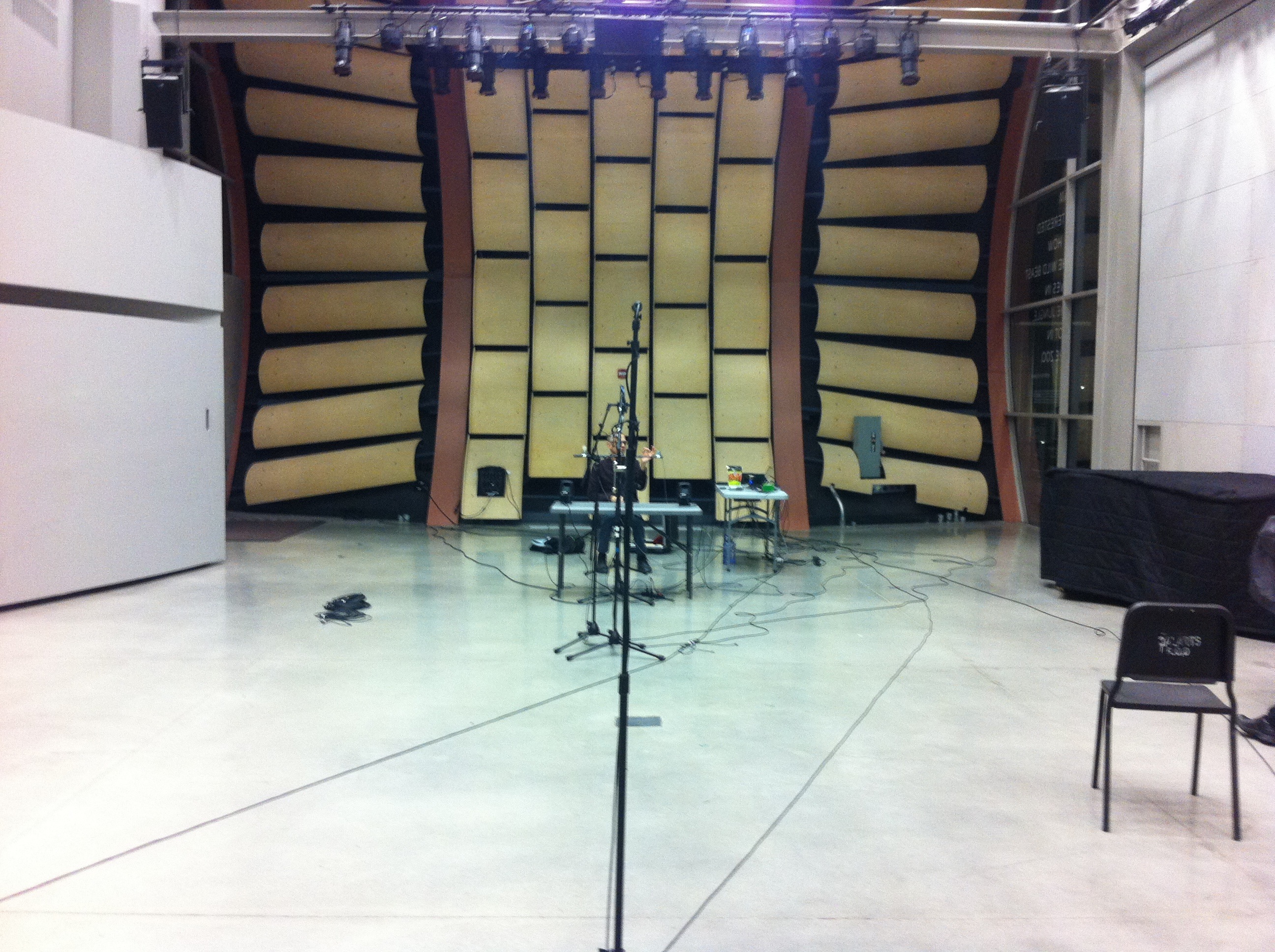 Recording session with Mark Trayle